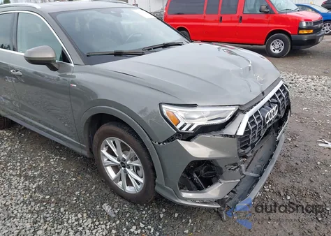 2023 Audi Q3 Premium 45 Tfsi S Line Quattro Tiptronic из США, поврежденный, VIN WA1DECF37P1111245